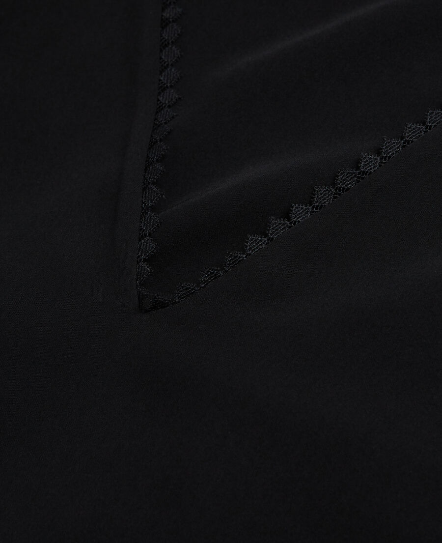 The Kooples WOMEN BLACK long black dress