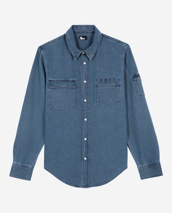 The Kooples MEN STORM denim shirt