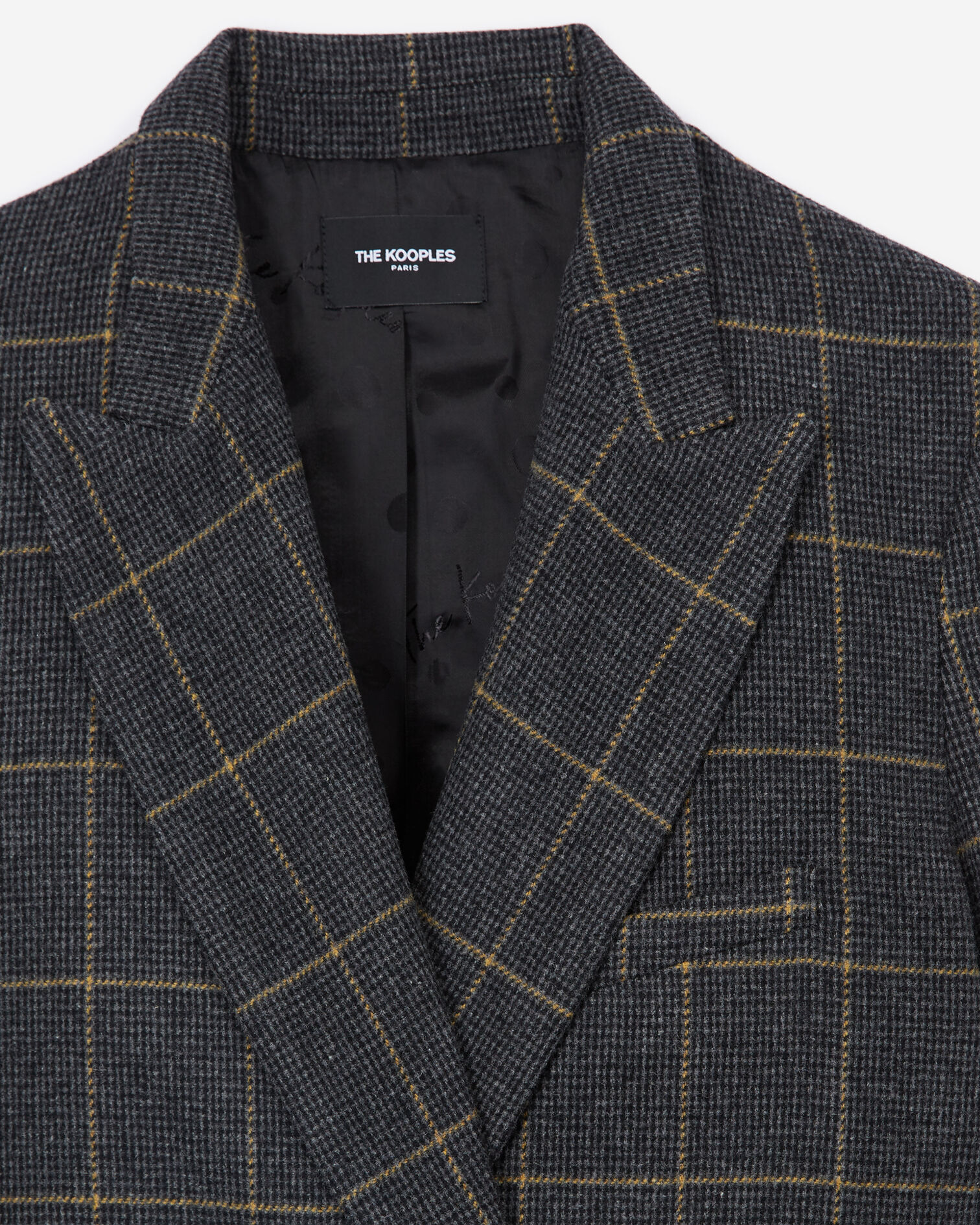 Flowing jacket with Prince-of-Wales motif, OCRE, hi-res image number null