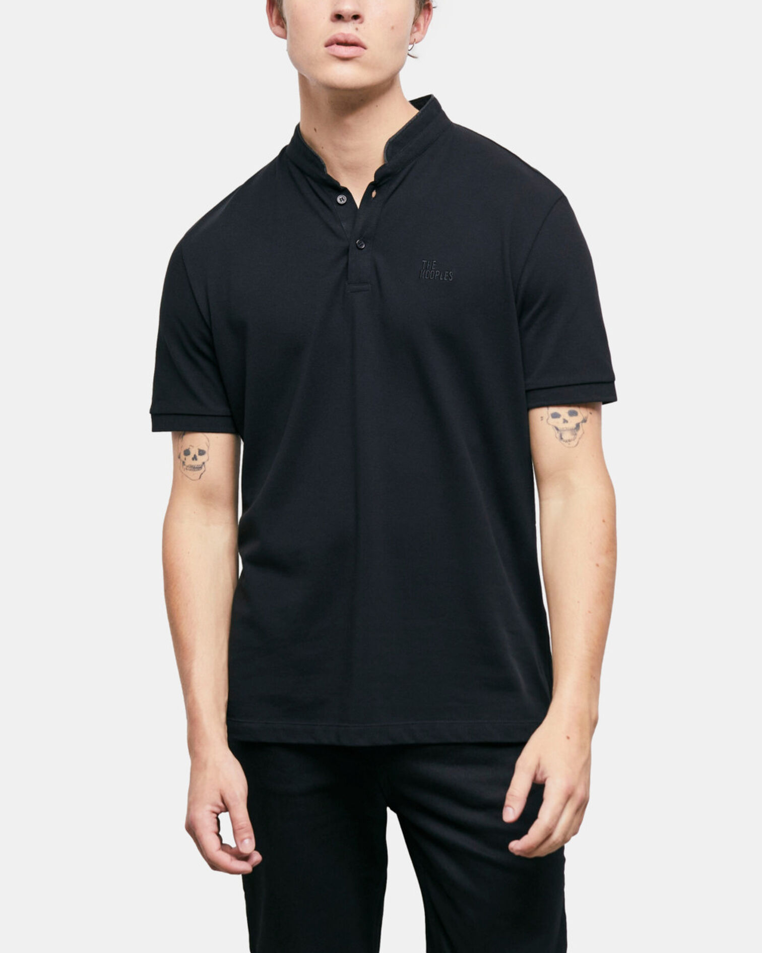 Polo noir, BLACK, hi-res image number null
