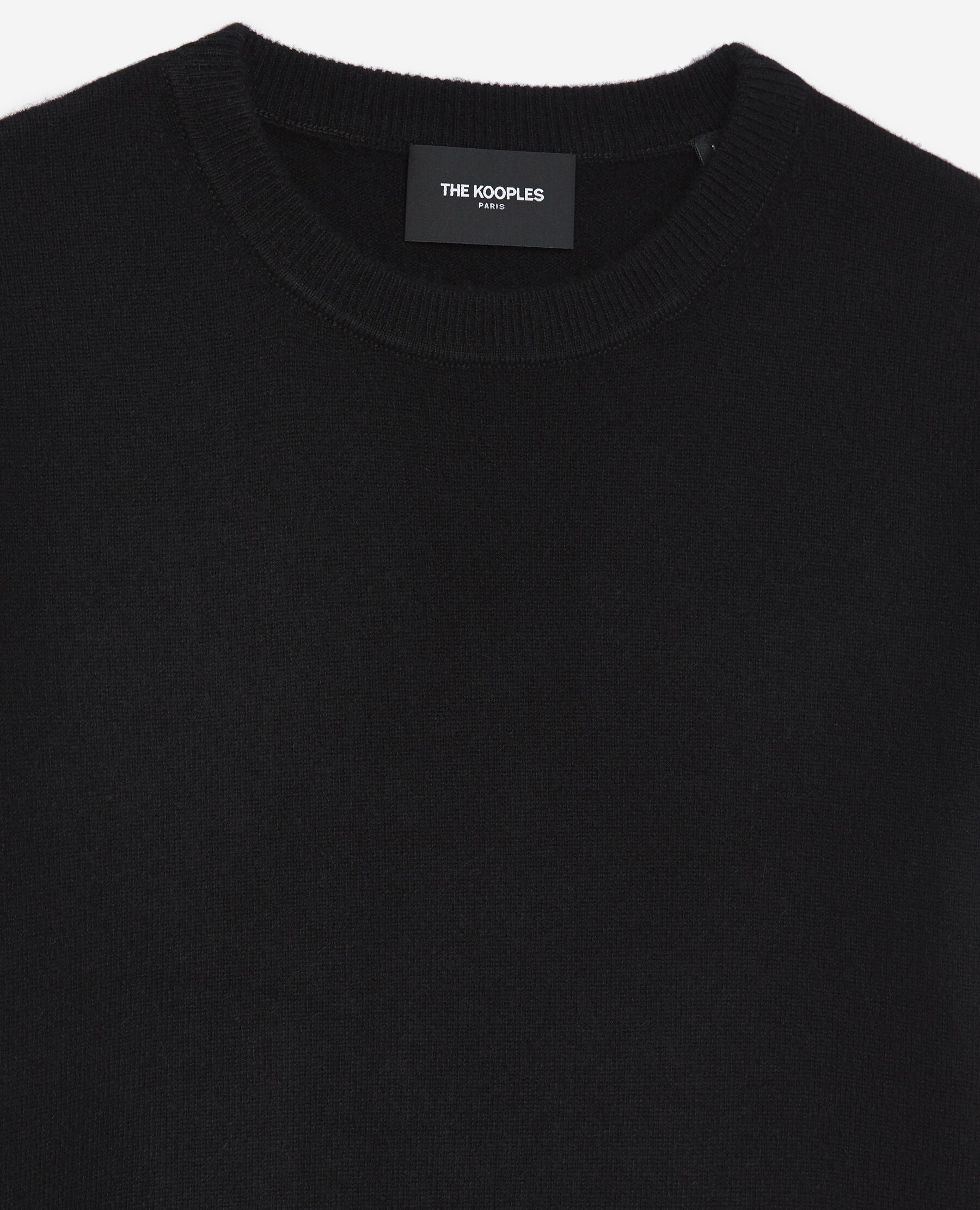 Short sleeve black cashmere sweater online