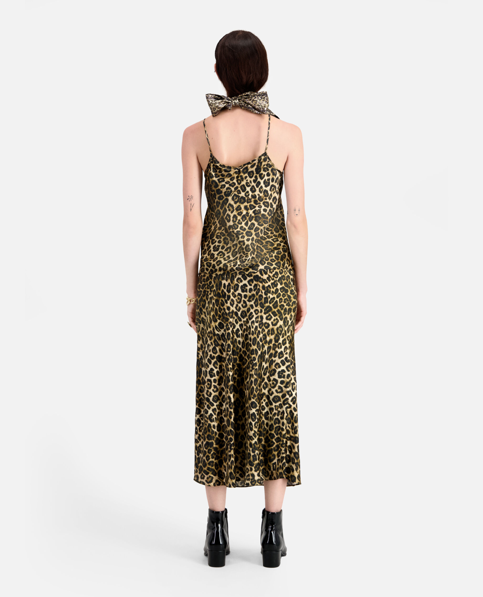 Camiseta interior de seda leopardo, LEOPARD, hi-res image number null