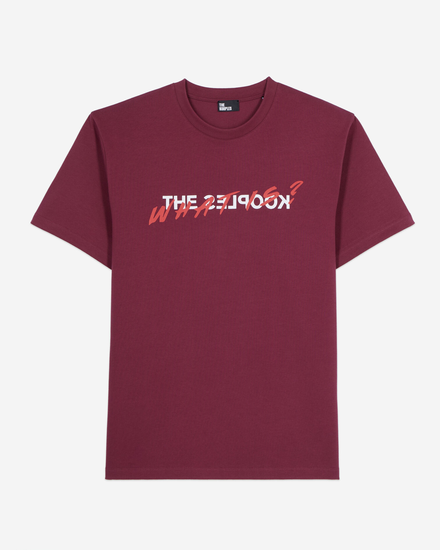 T-shirt What is bordeaux, BURGUNDY, hi-res image number null