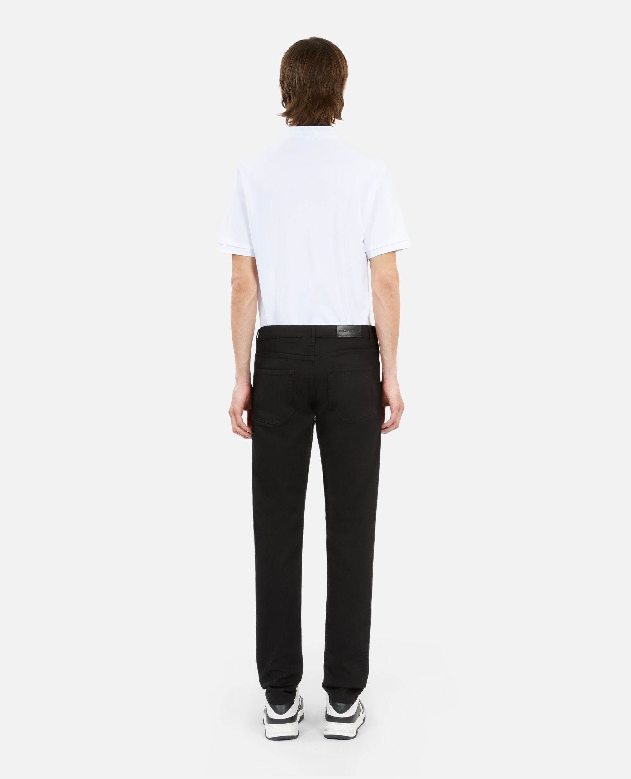 Schwarze Jeans mit Slim-Fit-Passform, BLACK BRUT, hi-res image number null