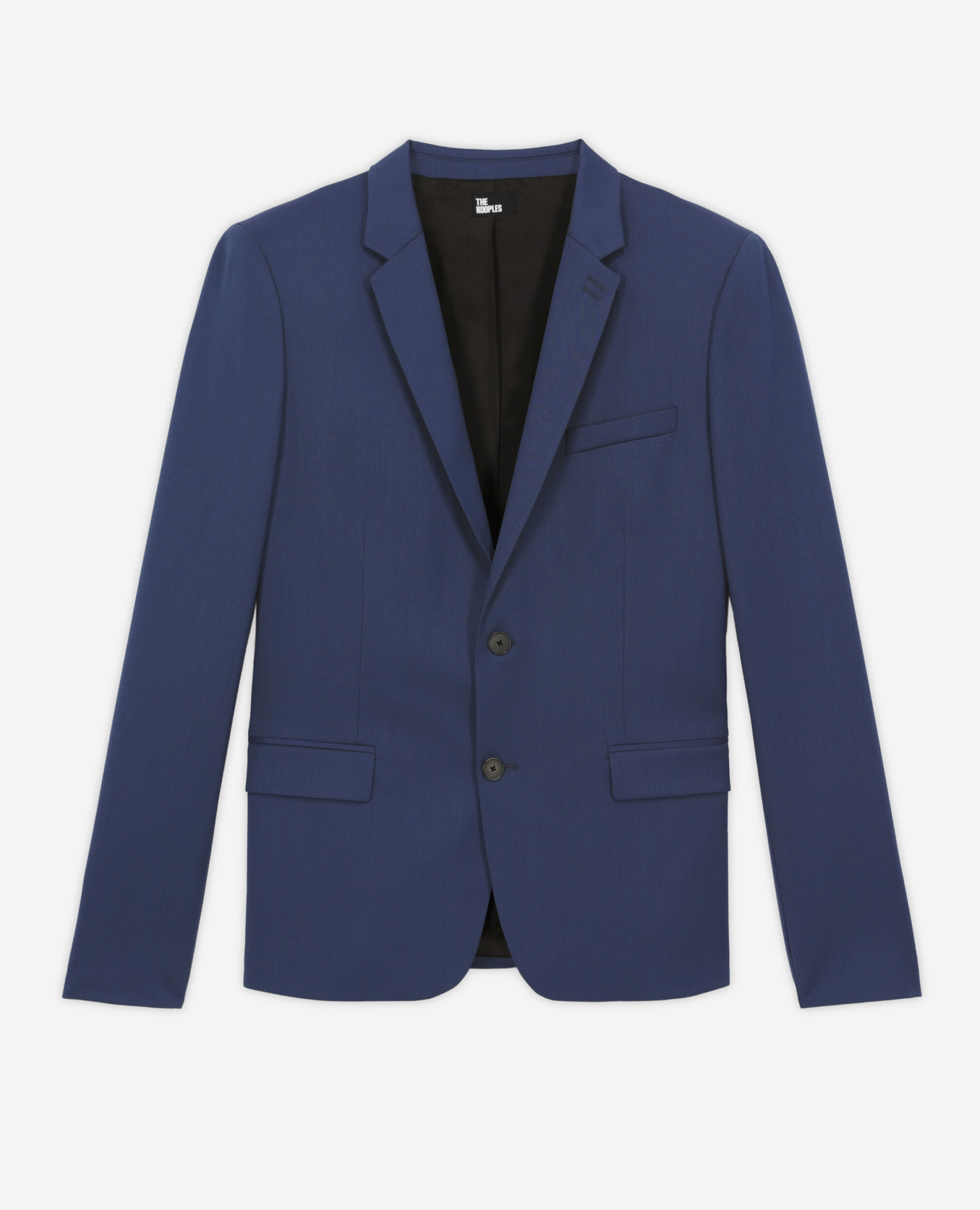 Blaue Anzugjacke aus Wolle, LIGHT BLUE, hi-res image number null
