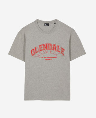 The Kooples HOMME ARDOISE t-shirt avec sérigraphie gris
