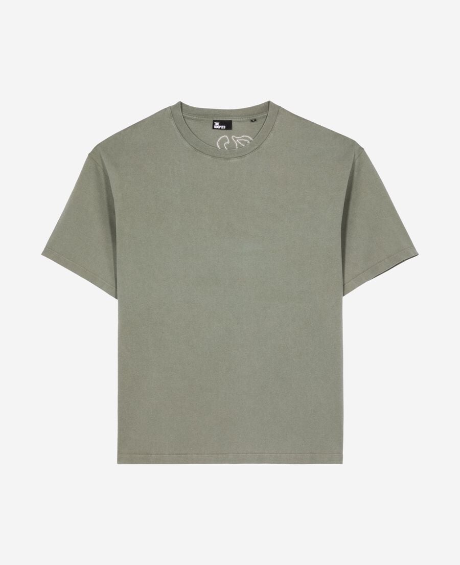 The Kooples HOMME FORET t-shirt avec logo au dos vert
