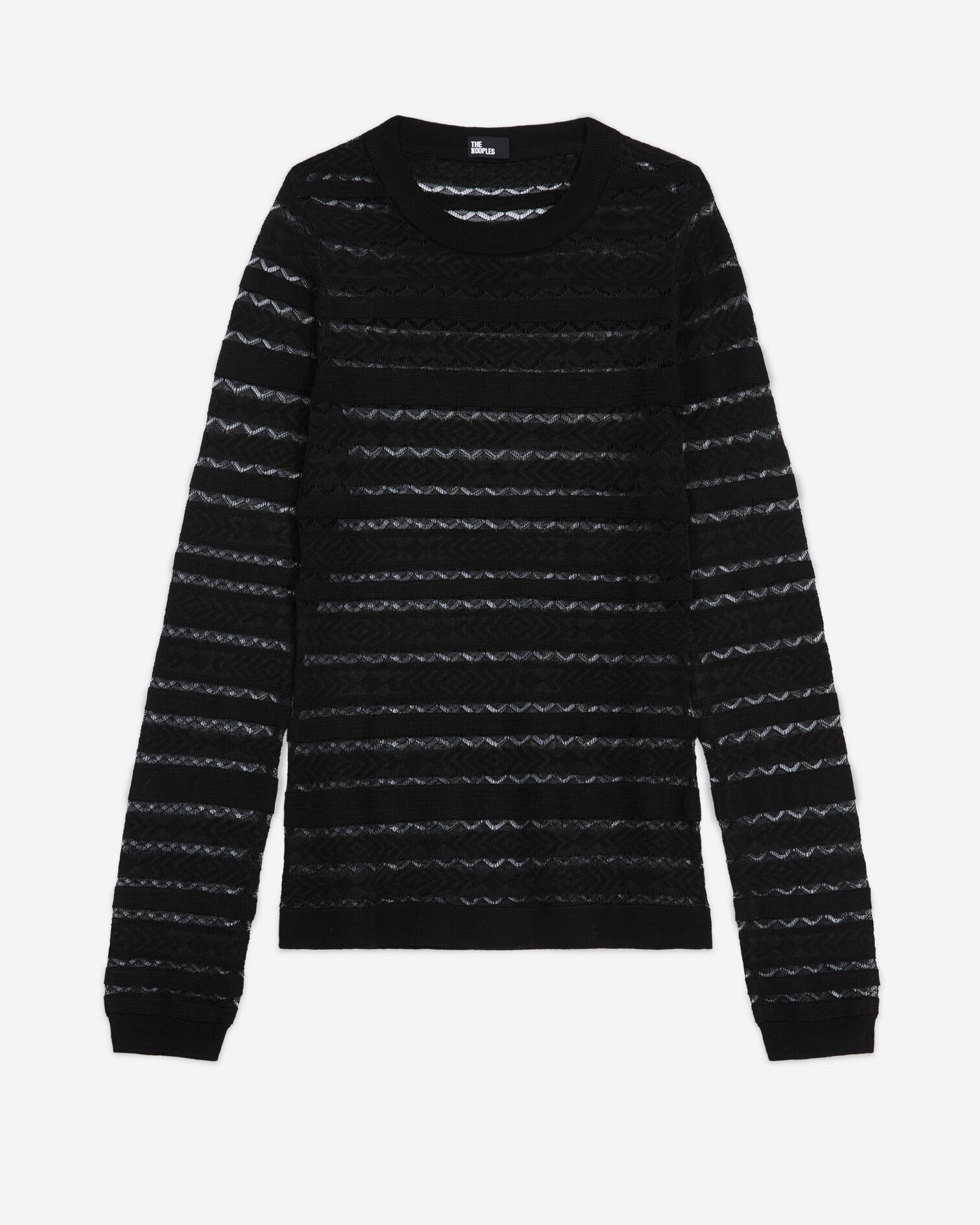 Cotton black top, BLACK, hi-res image number null
