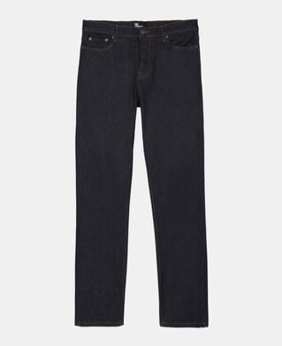 The Kooples MEN BLUE RINSE blue denim slim jeans
