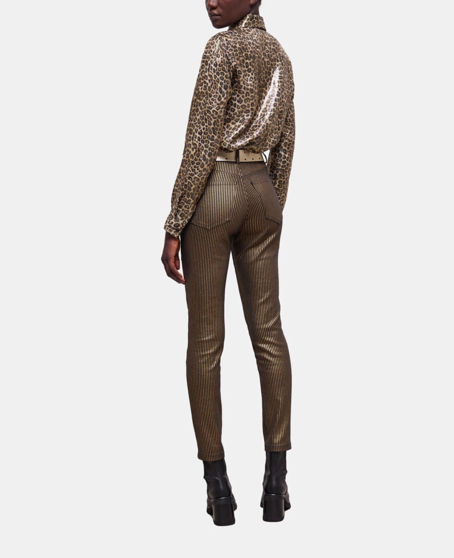 The Kooples WOMEN LEOPARD flowing leopard-print shirt