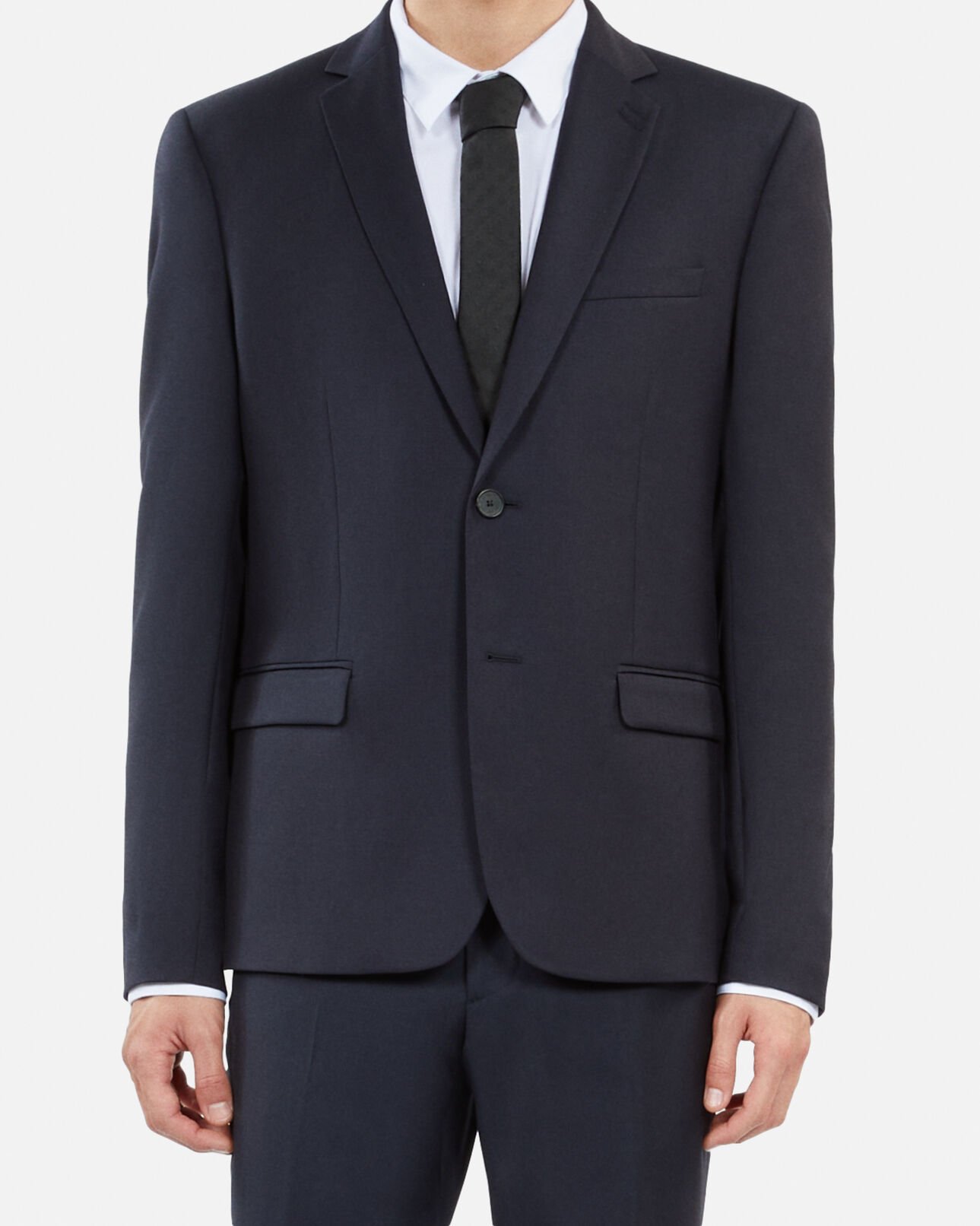 The Kooples HOMBRE BLACK corbata de seda negra