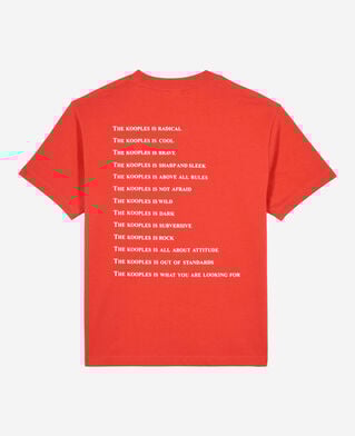 The Kooples FEMME RED t-shirt what is rouge