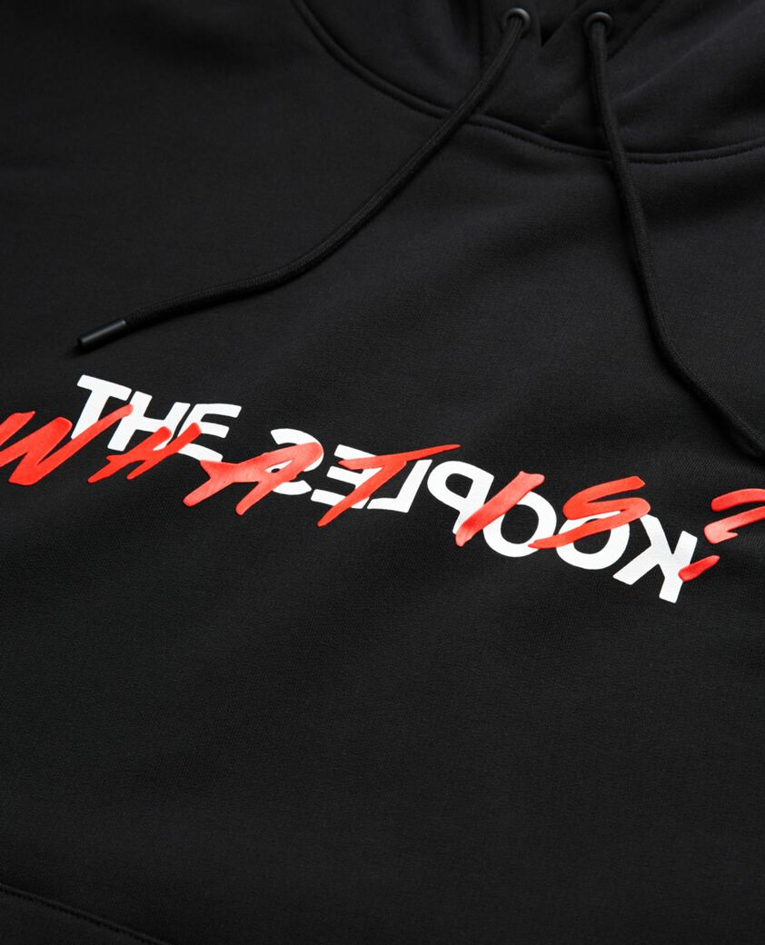 The Kooples MEN BLACK what is black hoodie