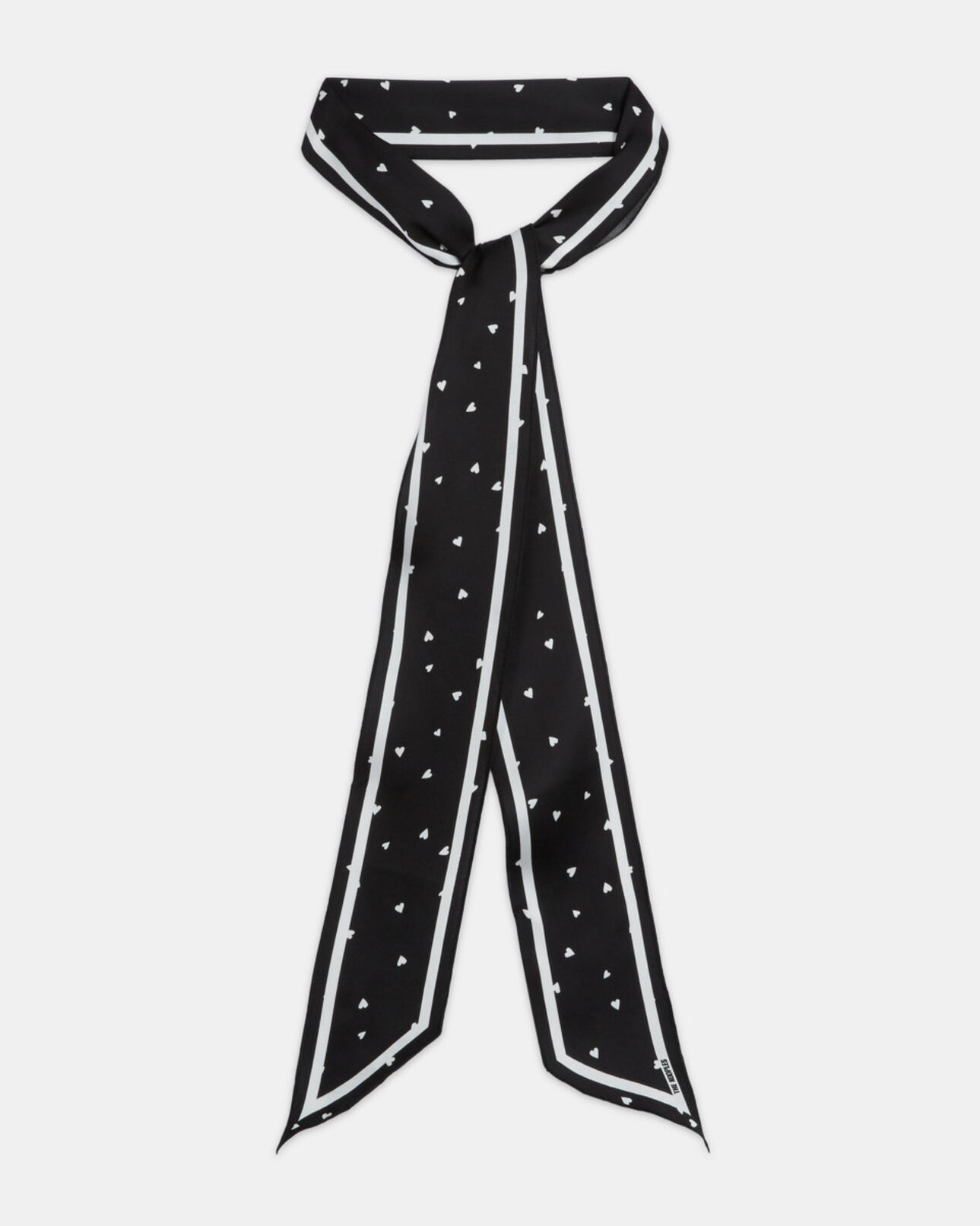 The Kooples MIXTE BLACK foulard imprimé