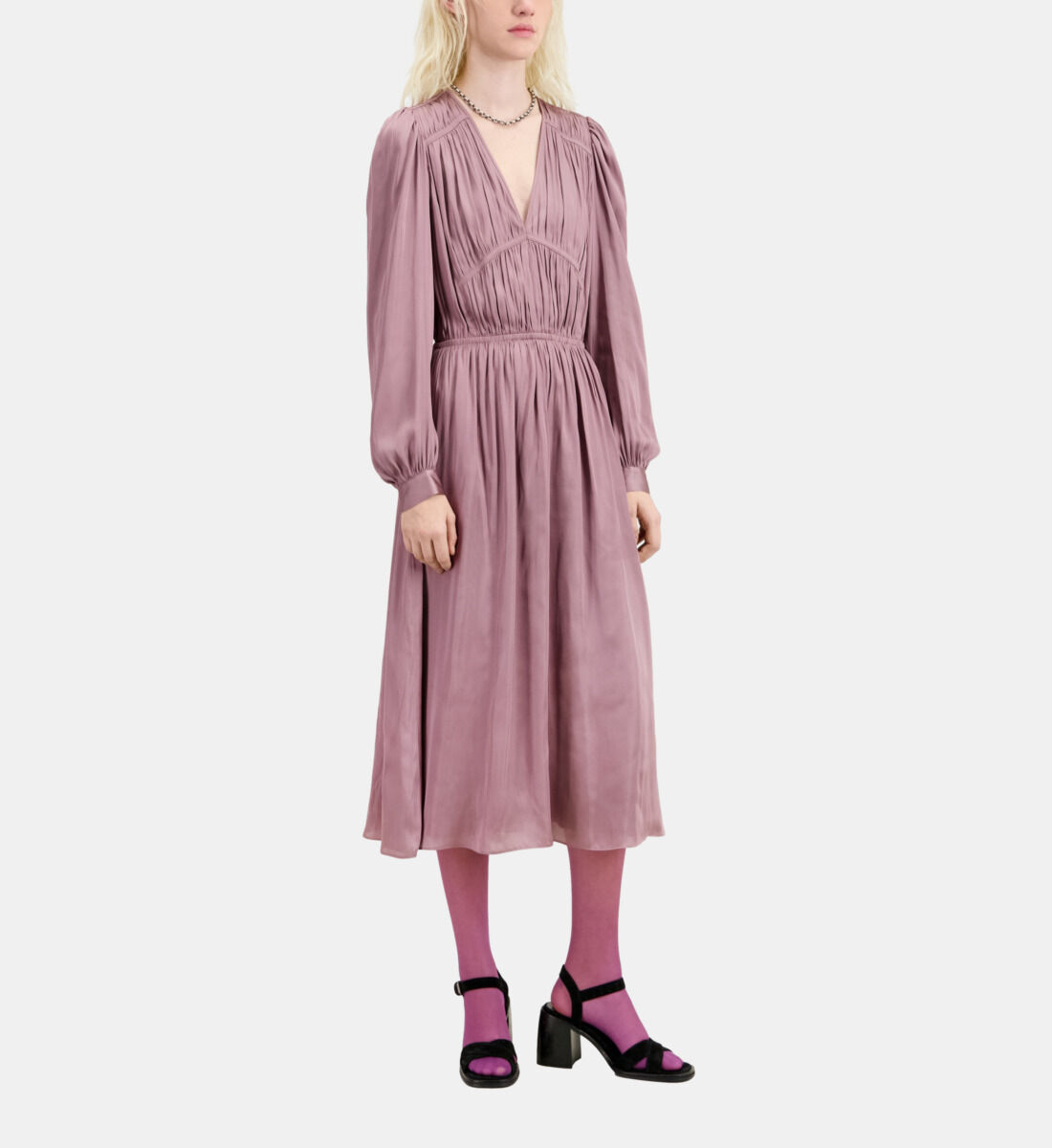 Robe mauve h&m outlet