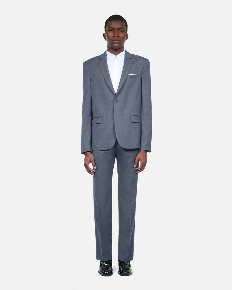 The Kooples H BLUE blue wool suit jacket