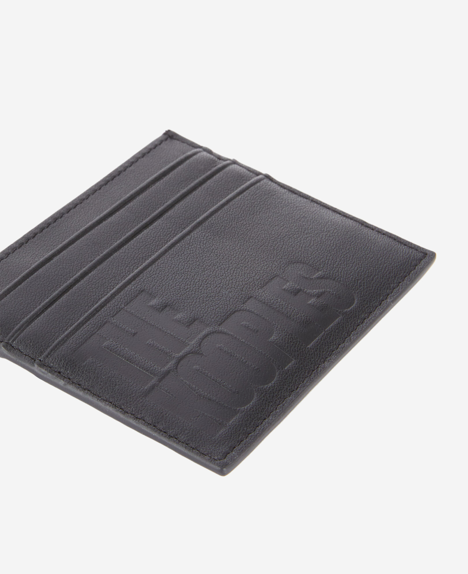 The Kooples HOMBRE BLACK tarjetero piel negro logotipo