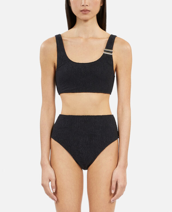 The Kooples WOMEN BLACK the kooples x luz swimsuit top brassière black