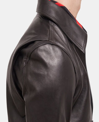 The Kooples HERREN BLACK schwarze lederjacke