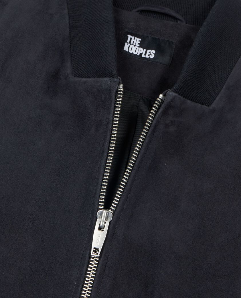 The Kooples HOMBRE DARK NAVY bombers de ante azul