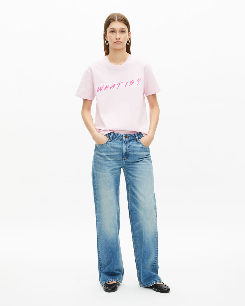 The Kooples WOMEN PALE PINK women's pink what is t-shirt