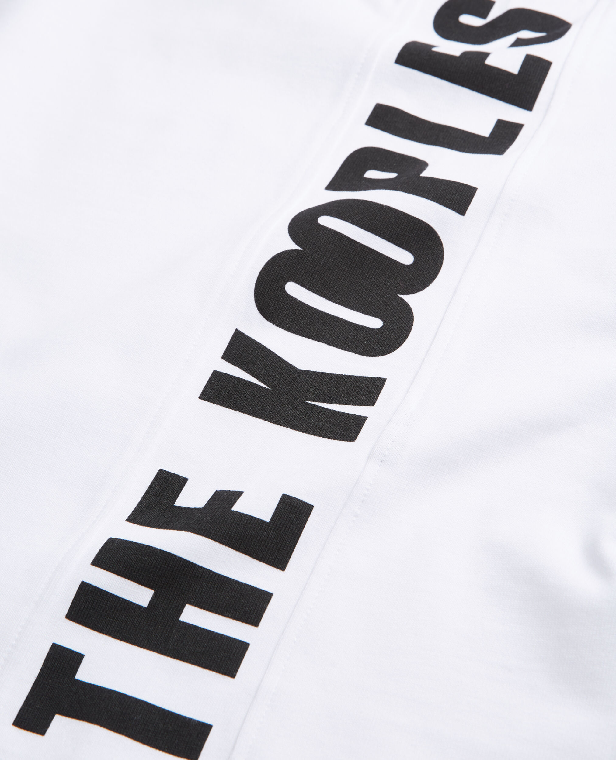 White T-shirt with The Kooples logo, WHITE, hi-res image number null