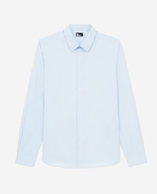 The Kooples H BLUE formal blue poplin shirt