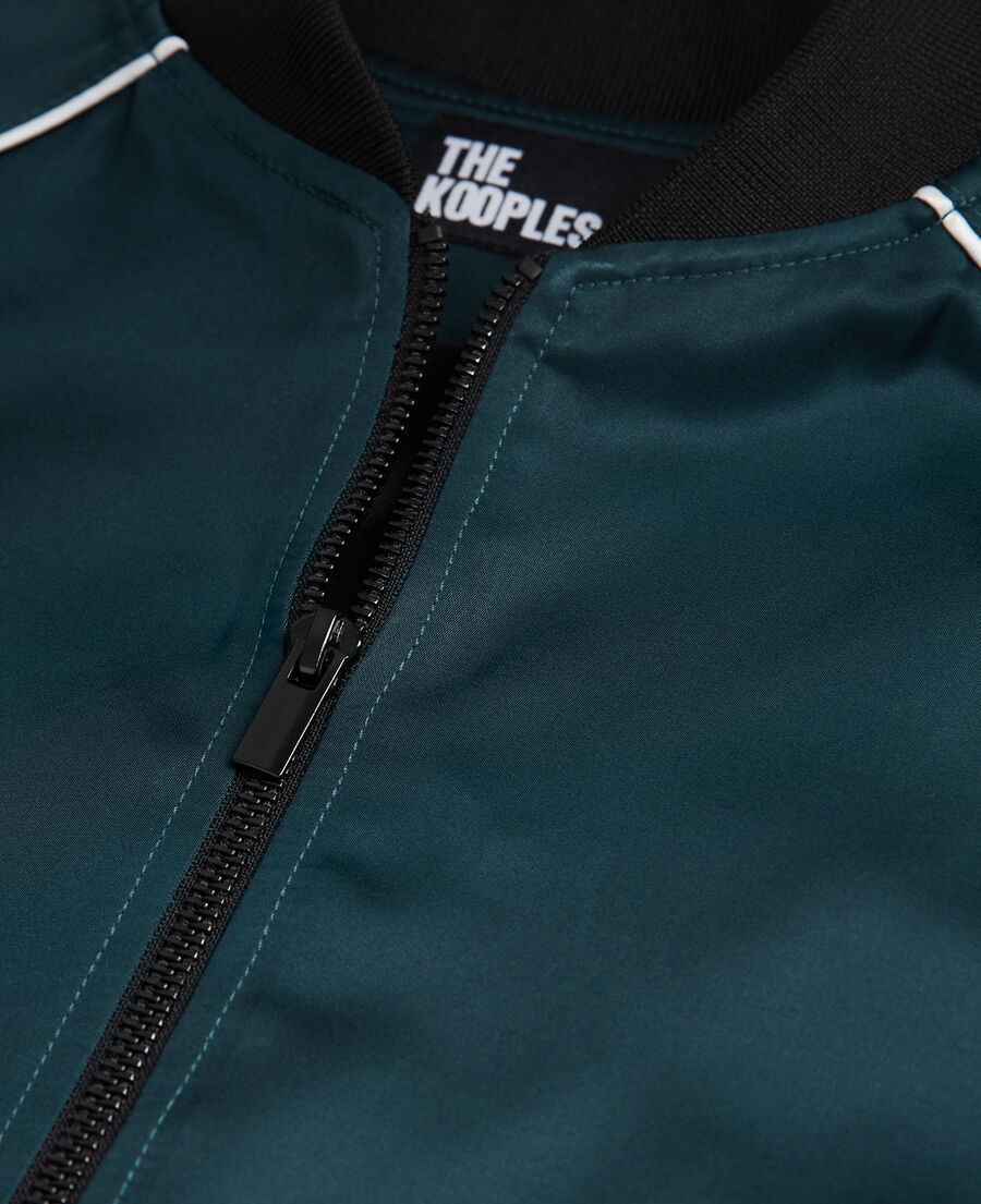 Two-tone zipped sweatshirt | The Kooples - US