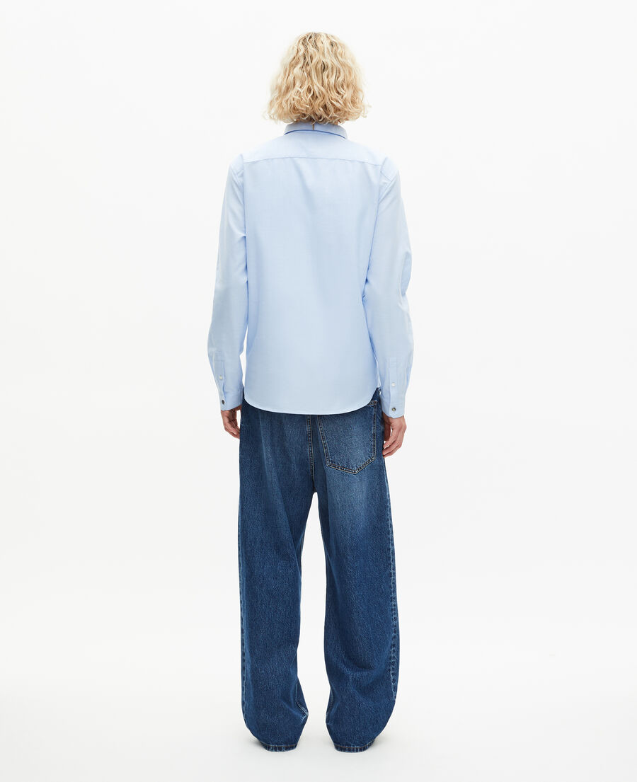 The Kooples H BLUE light blue formal shirt with classic collar