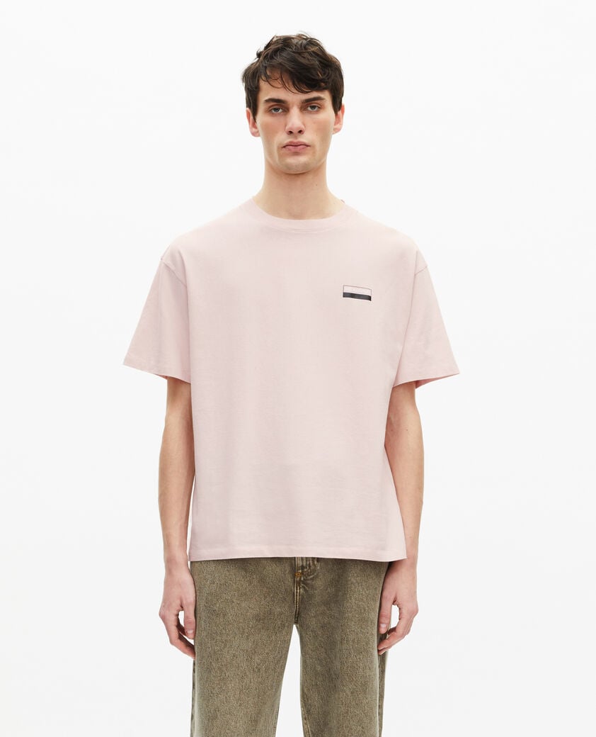 The Kooples HOMME LILA t-shirt à sérigraphie rose