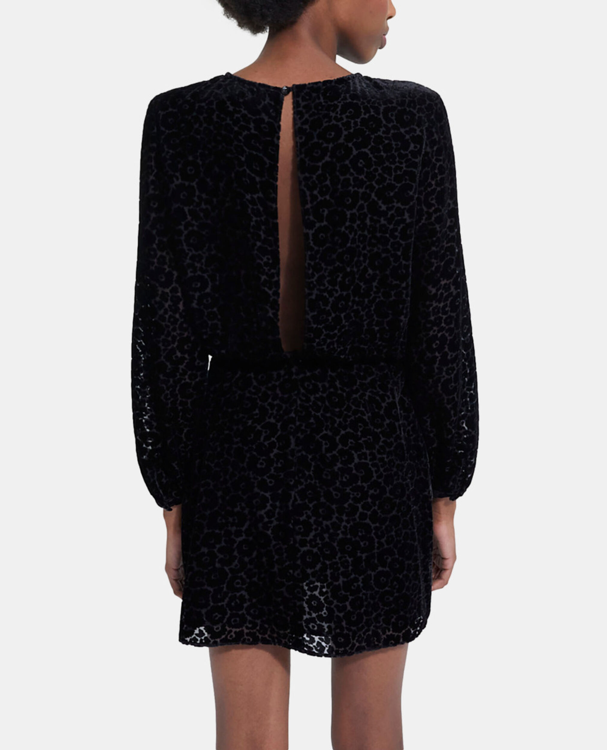 Schwarzes kurzes Kleid, BLACK, hi-res image number null
