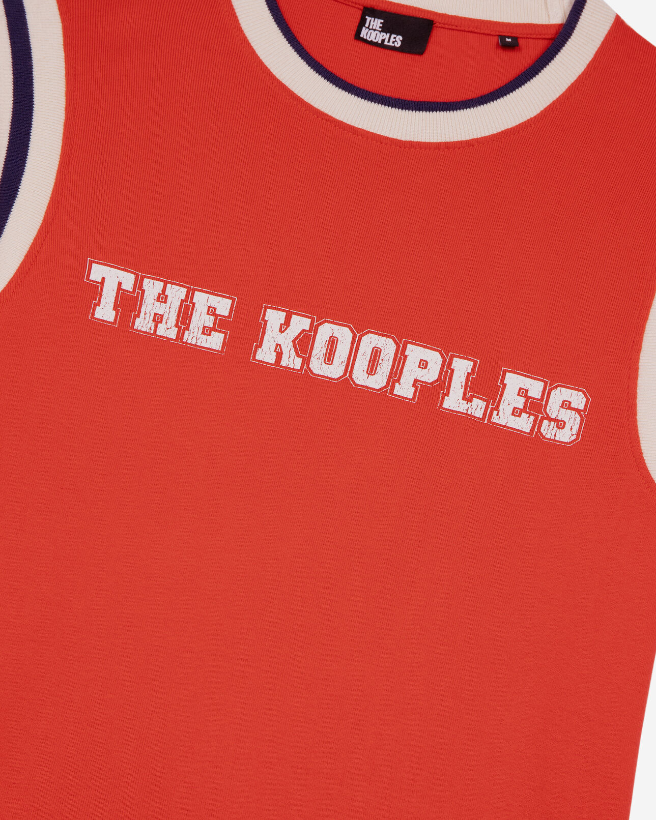 The Kooples MEN RED t-shirt with red logo
