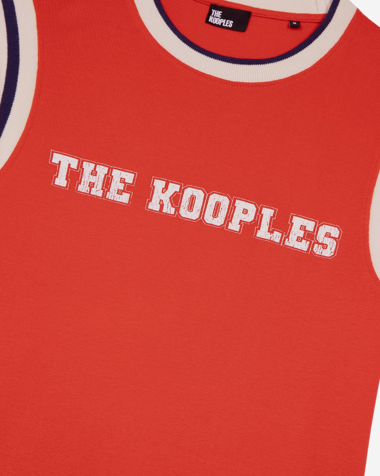 The Kooples HOMBRE RED camiseta con logotipo rojo