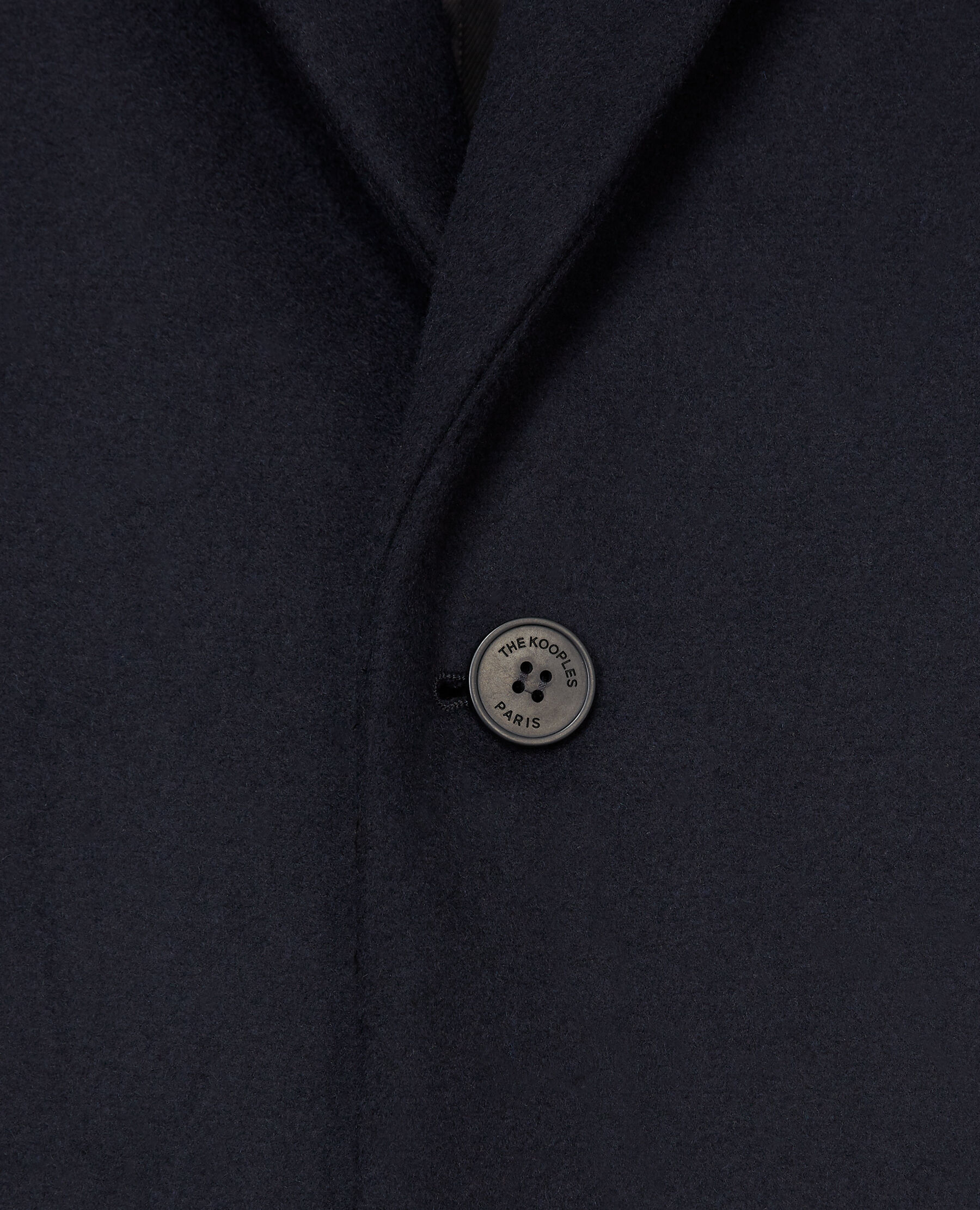 Manteau femme hotsell bleu marine laine