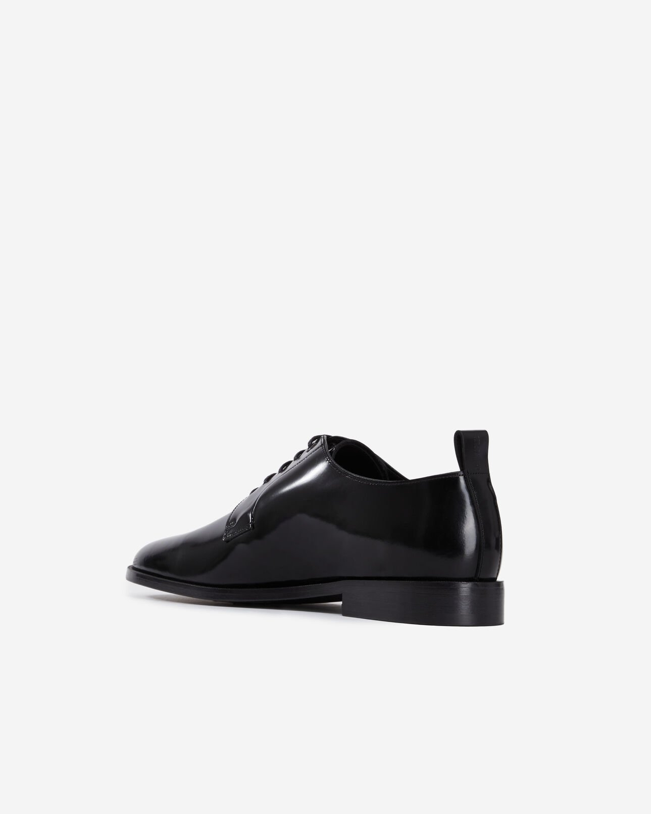 The Kooples MEN BLACK black patent leather shoes