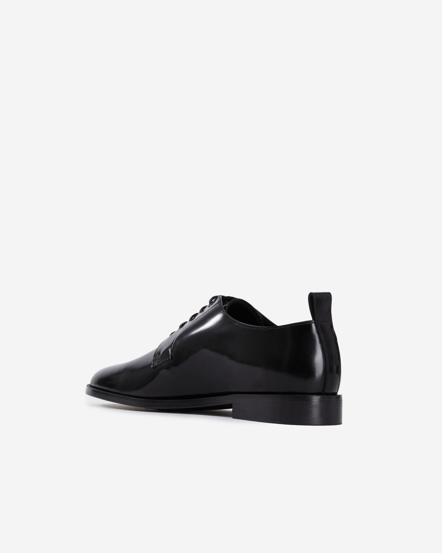 Black patent leather shoes, BLACK, hi-res image number null