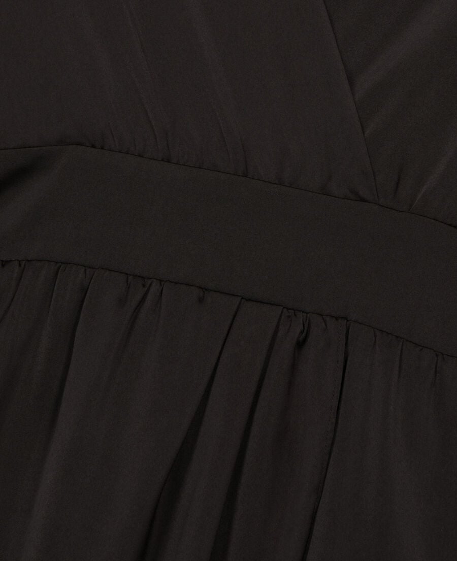 The Kooples DAMEN BLACK schwarzes, kurzes kleid