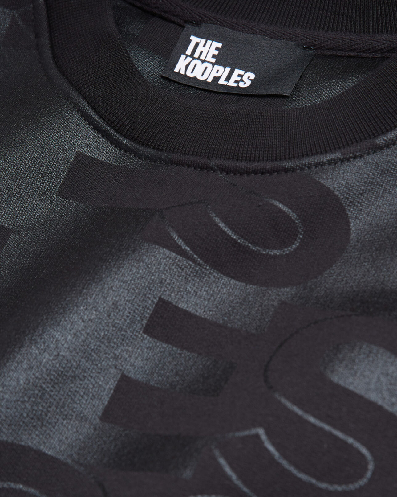 The Kooples FEMME BLACK sweat logo the kooples noir
