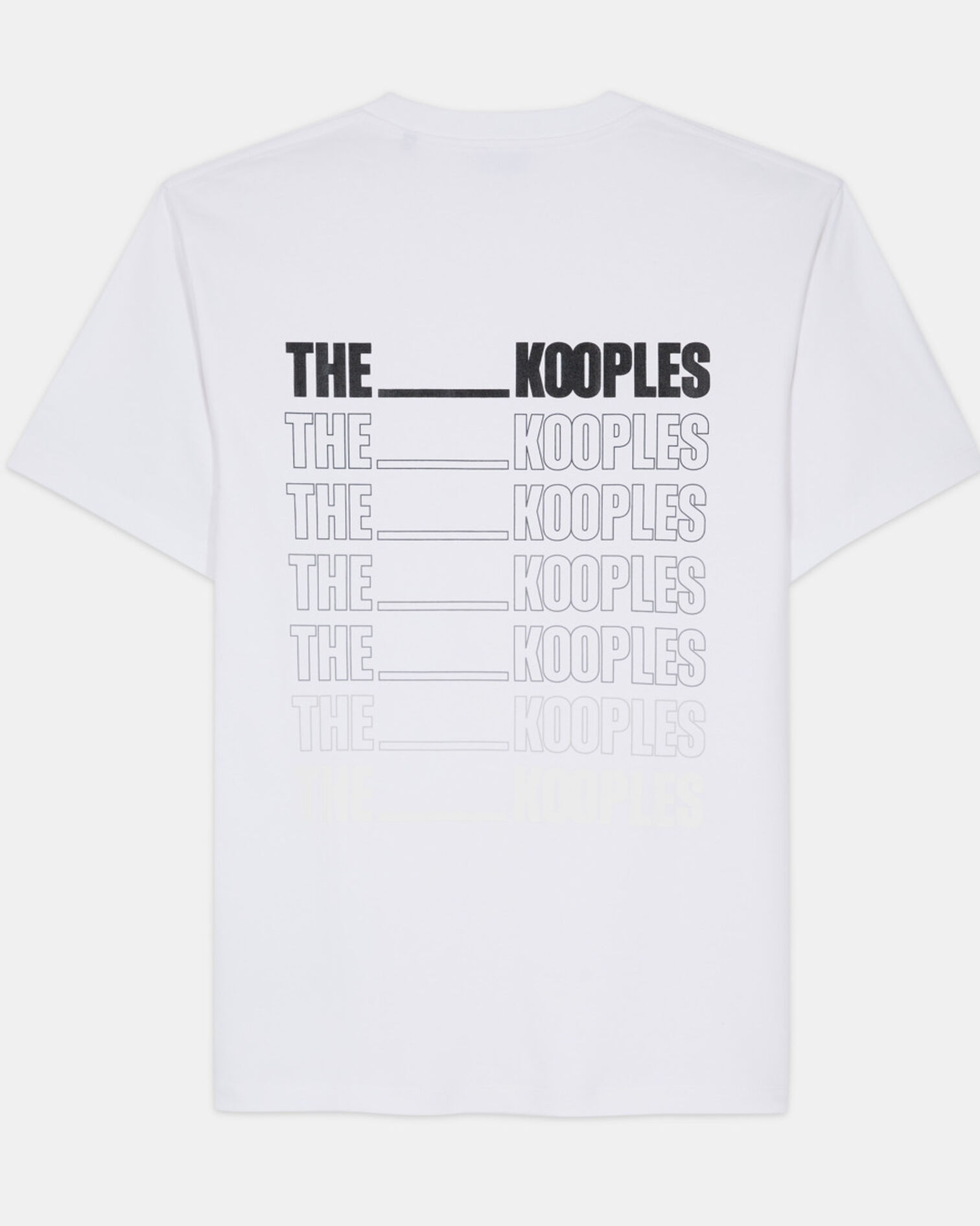 The Kooples white logo T-shirt, SNOW WHITE, hi-res image number null
