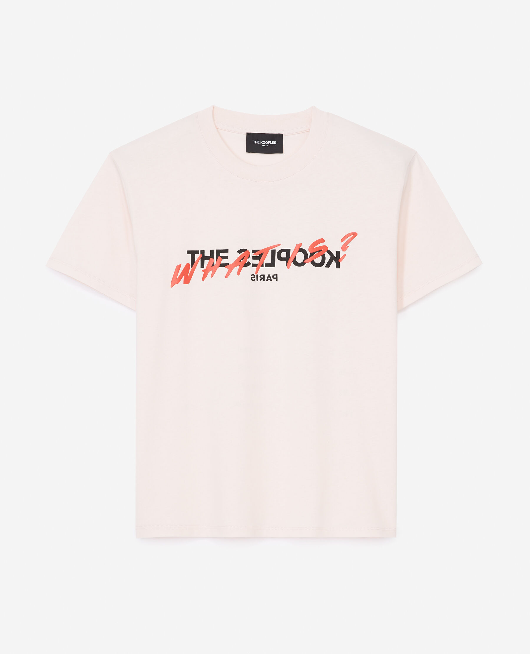 T shirt 2025 rose pale femme
