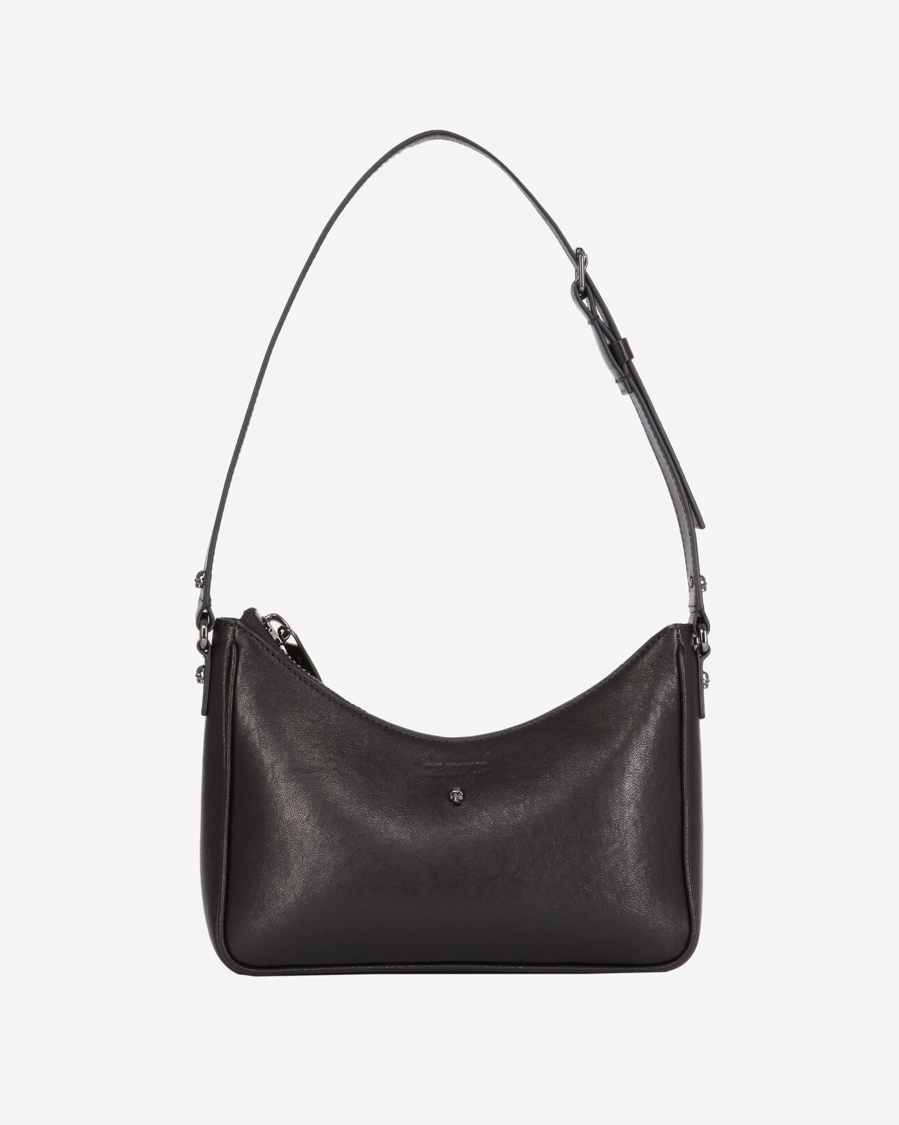 The Kooples DAMEN BLACK jade tasche aus schwarzem leder