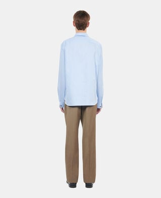 The Kooples HOMME BLUE WHITE chemise formelle &agrave; rayures 