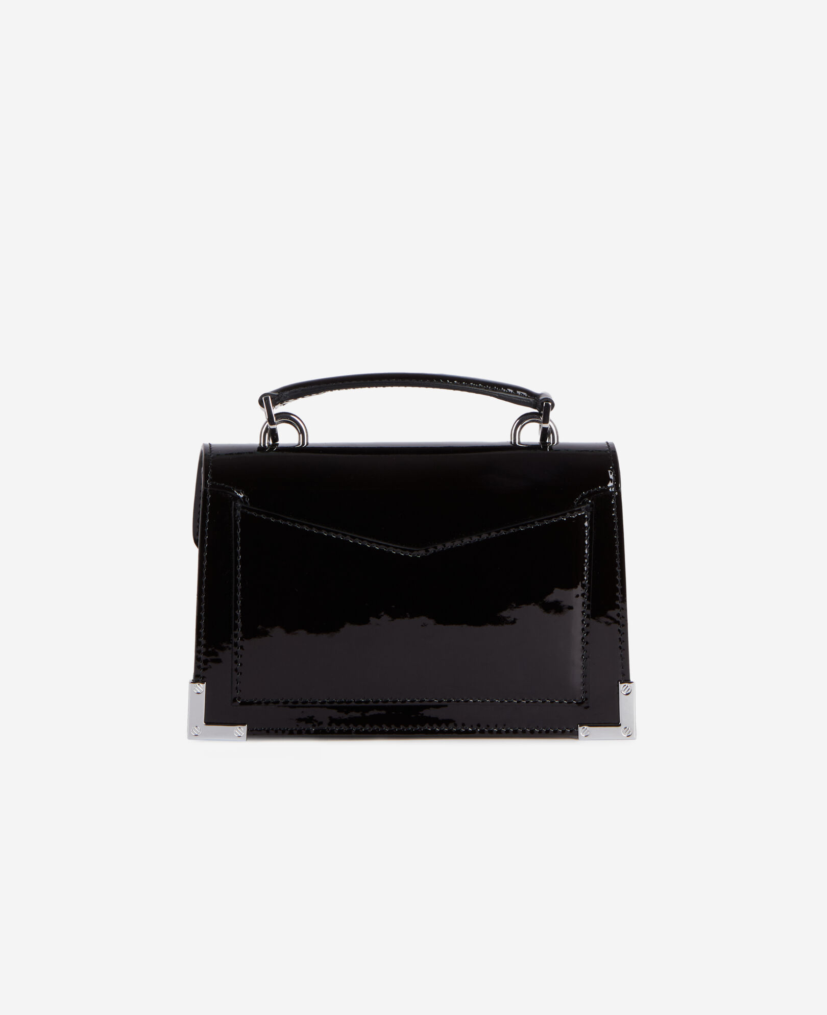 The Kooples FEMME BLACK sac emily new nano en cuir noir
