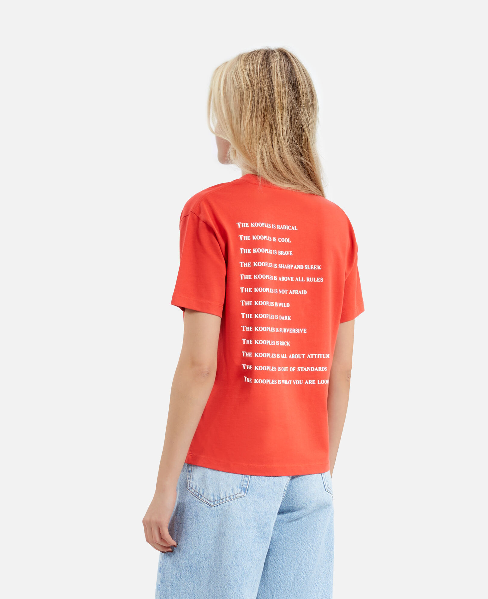 The Kooples WOMEN RED red what is t-shirt