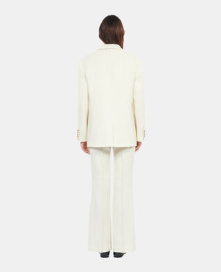 The Kooples F ECRU ecru suit jacket