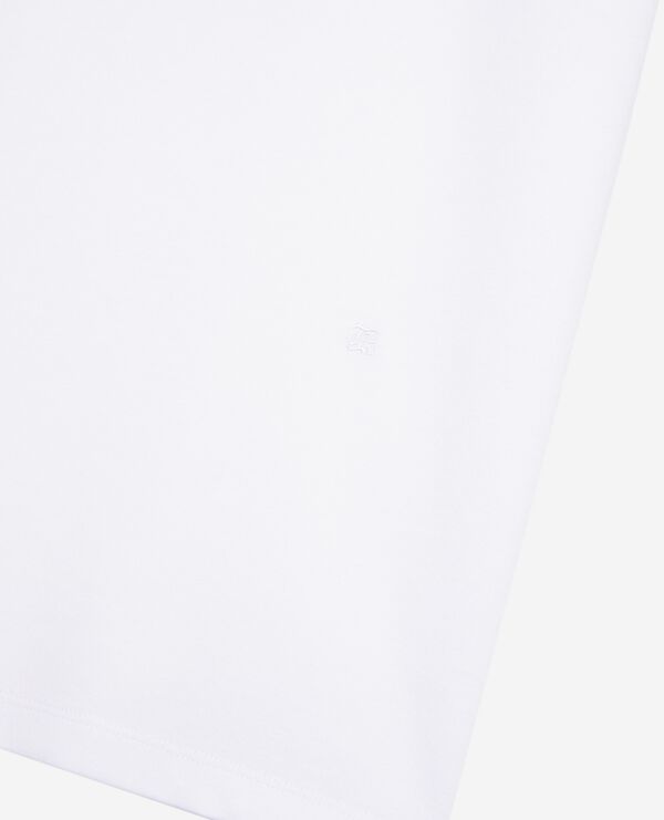 The Kooples HOMME WHITE t-shirt mixte droit uni blanc