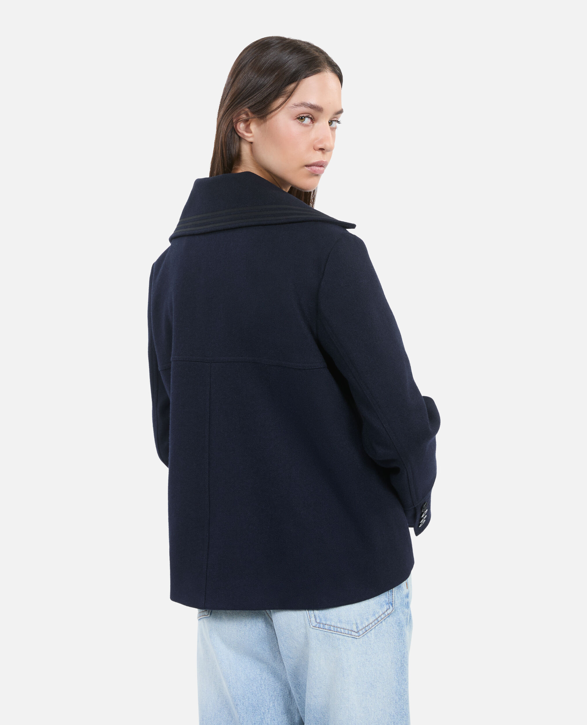 Pea coat short discount