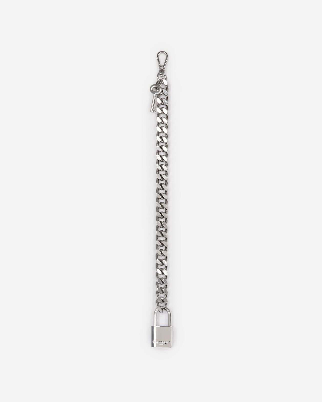The Kooples MUJER SILVER charm para bolso con candado y llavero de plata