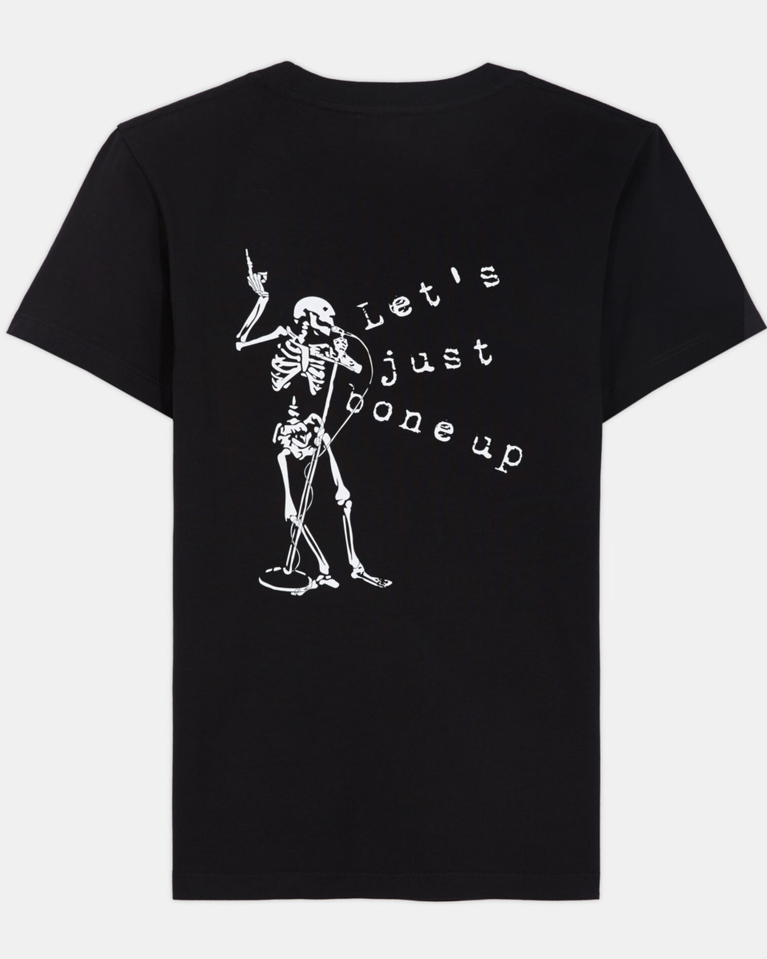 T-shirt sérigraphié noir, BLACK, hi-res image number null