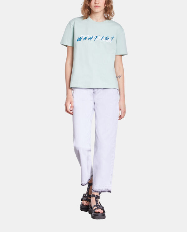 women's light green what is t-shirt